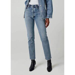 Citizens of Humanity Sabine high rise straight jeans Dresden size 28 98% cotton